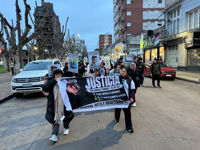 Pidieron justicia a un a�o de la muerte de Tamame en la comisar�a